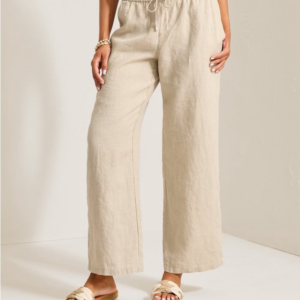 Tommy Bahama two palms high rise linen easy pants  Size Medium